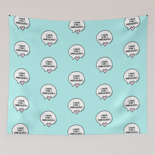 Item preview, I Have Narcolepsy Type 1 Speech Bubble designed and sold by WCFreckles.