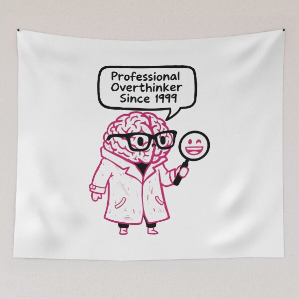 Item preview, Professional Overthinker Since 1999 designed and sold by XYZ LAB by Jesuperman.