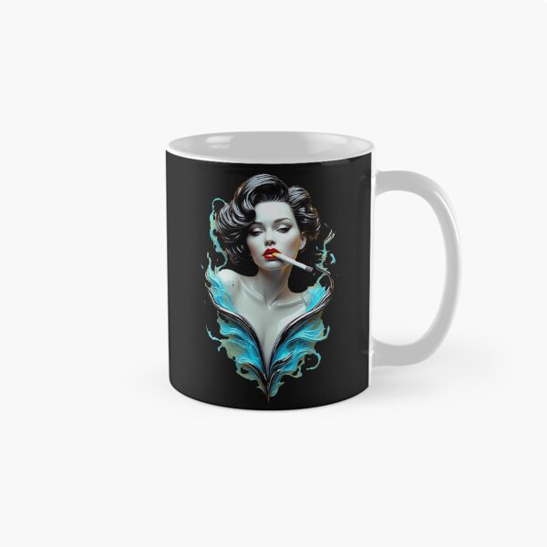 Item preview, Cyber Noir Starlet - Liquid Chrome & Cyan Smoke_Vol.02 designed and sold by Shift-Bloom.