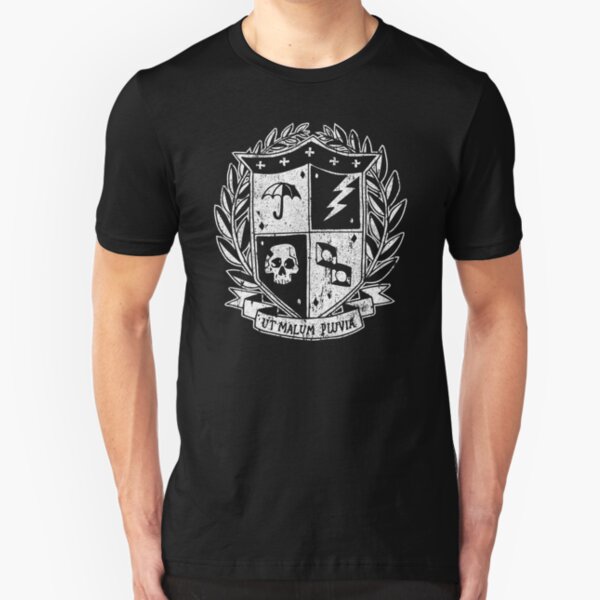 Umbrella Academy Crest Slim Fit T-Shirt