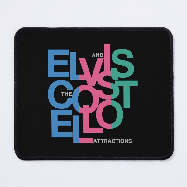 Item preview, Elvis Costello (Black) And The Attractions designed and sold by Paidobento.