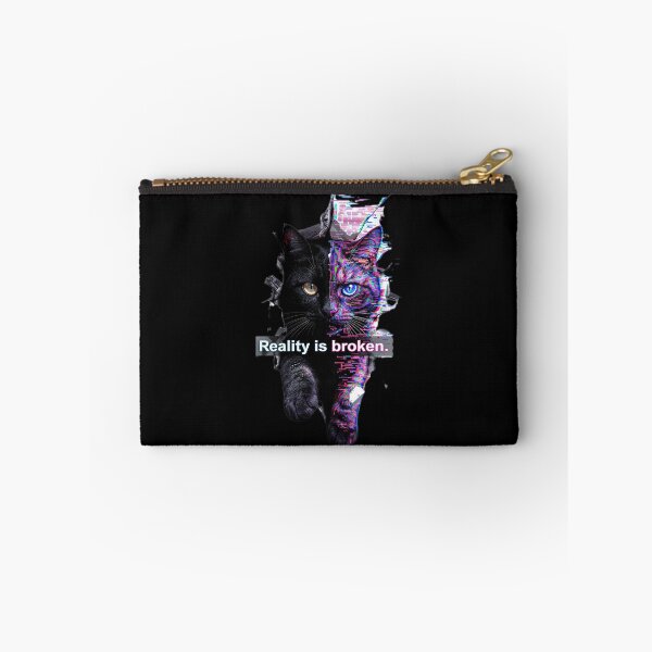 Item preview, Glitch Cat Reality Is Broken designed and sold by Moody Vibes Studio.