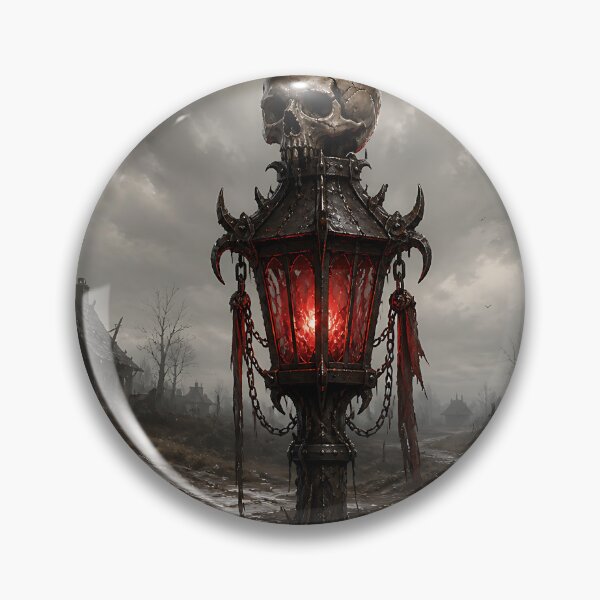Item preview, Grave-Lantern Post- Dark Fantasy designed and sold by bapupa.