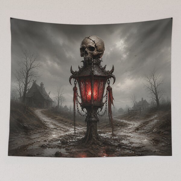Item preview, Grave-Lantern Post- Dark Fantasy designed and sold by bapupa.