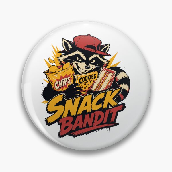 Item preview, Snack Bandit designed and sold by Paw Print Tee.
