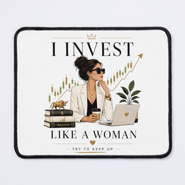 Item preview, I invest like a woman try to keep up stock market investing designed and sold by Lady-Frost.