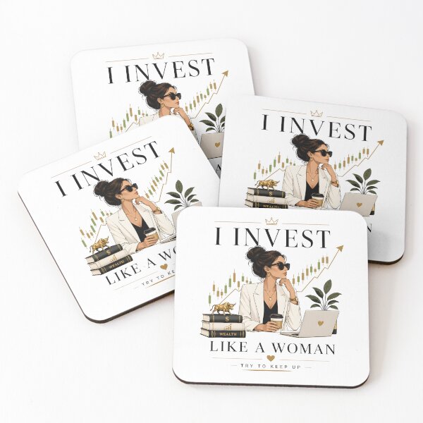 Item preview, I invest like a woman try to keep up stock market investing designed and sold by Lady-Frost.