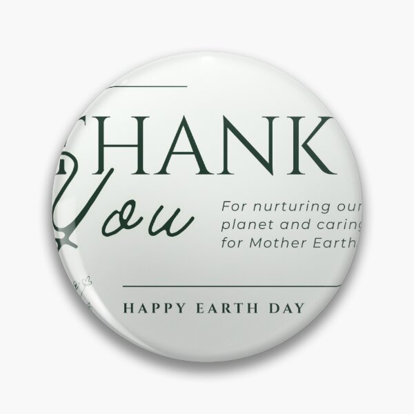 Item preview, Thank you Mother Earth minimalist postcard designed and sold by QuiteArtist.