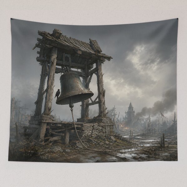 Item preview, Hollow’s Bell Tower - Dark Fantasy designed and sold by bapupa.