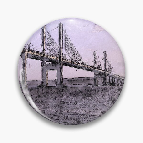 Item preview, Kessock Bridge over Moray Firth designed and sold by ArtworkNorth.