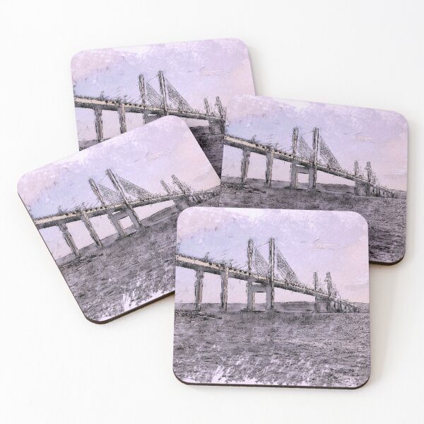 Item preview, Kessock Bridge over Moray Firth designed and sold by ArtworkNorth.