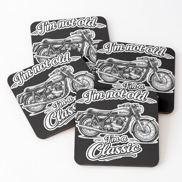 Item preview, Norton Commando classic motorbike designed and sold by halibutgoatramb.
