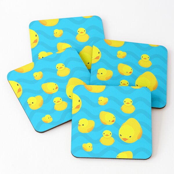 Item preview, Duckling Parade On Blue Waves designed and sold by iamdesigns14.