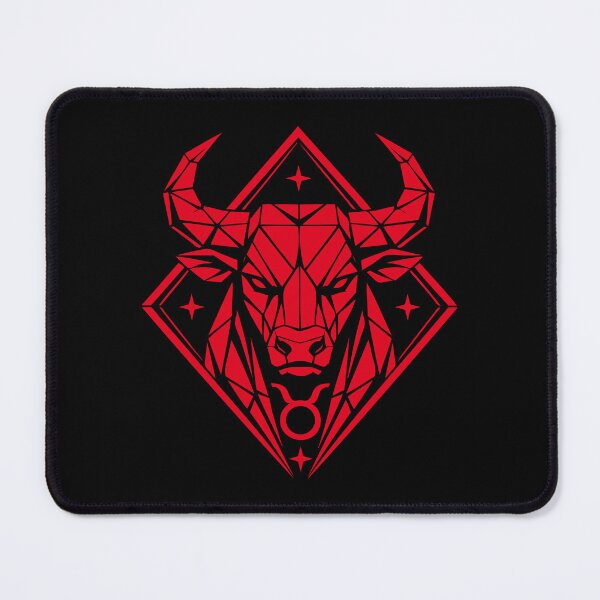Item preview, Geometric Bull – Pure strength – Taurus zodiac sign designed and sold by ElvisU.