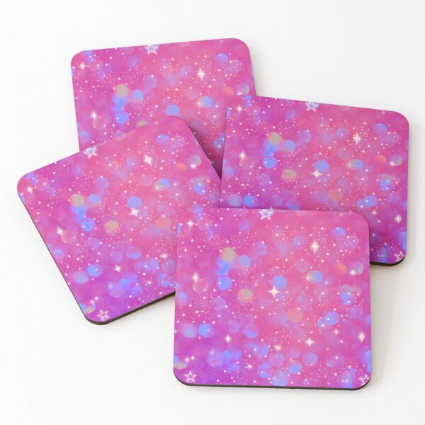 Item preview, Holographic Bokeh Stars Wall Art 2 designed and sold by Pure Little Glitty.