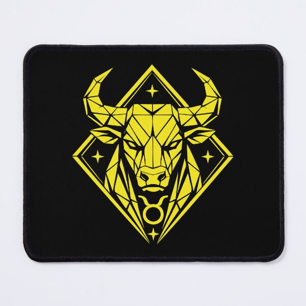 Item preview, Geometric Bull – Pure strength – Taurus zodiac sign designed and sold by ElvisU.
