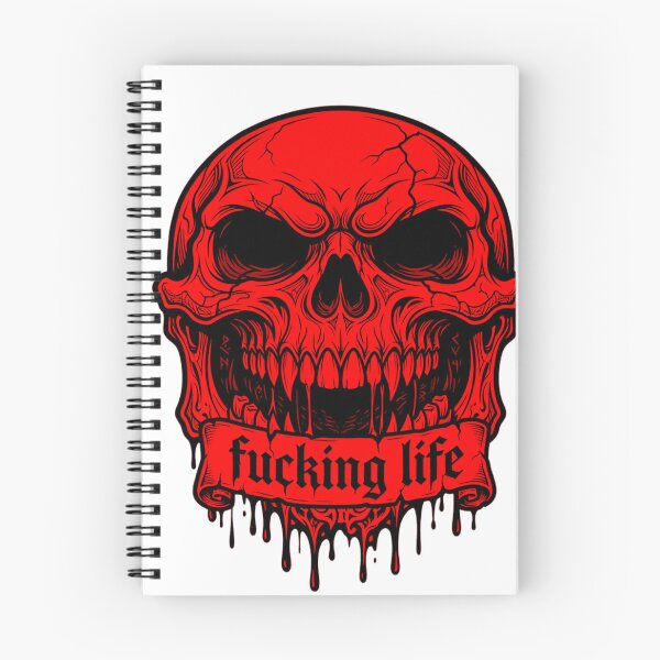 Item preview, Fucking Life Skull designed and sold by maniacdesignz11.