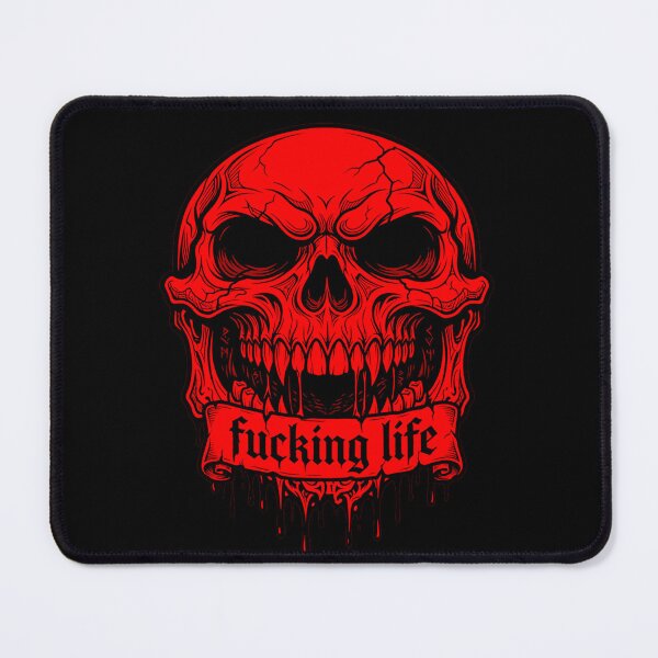 Item preview, Fucking Life Skull designed and sold by maniacdesignz11.