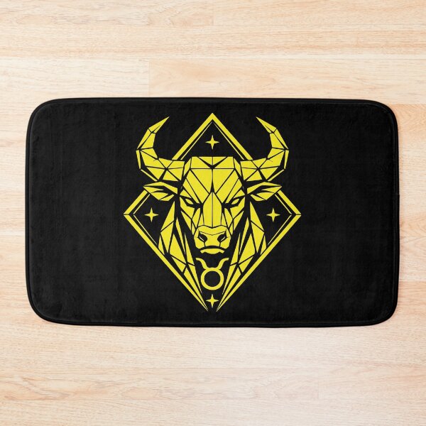 Item preview, Geometric Bull – Pure strength – Taurus zodiac sign designed and sold by ElvisU.