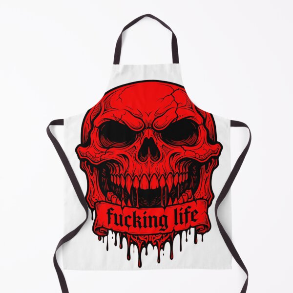 Item preview, Fucking Life Skull designed and sold by maniacdesignz11.