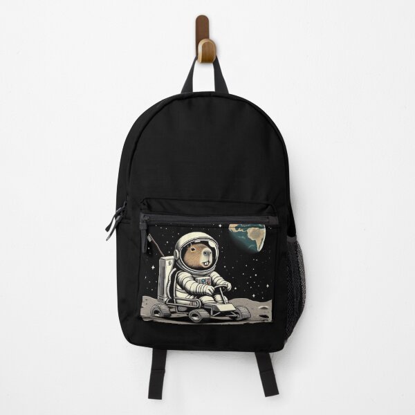 Item preview, Astronaut Capybara – Moon Rover Design designed and sold by Dogandesighn.