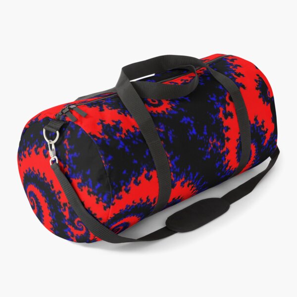 Item preview, Red Blue Fractal Spiral Pattern designed and sold by Peac7e.