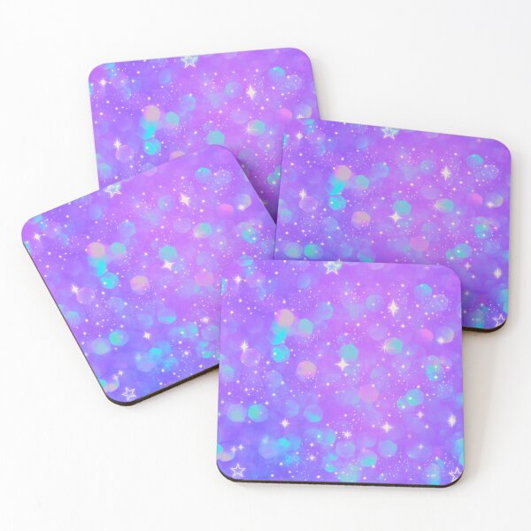Item preview, Holographic Bokeh Stars Wall Art 3 designed and sold by Pure Little Glitty.