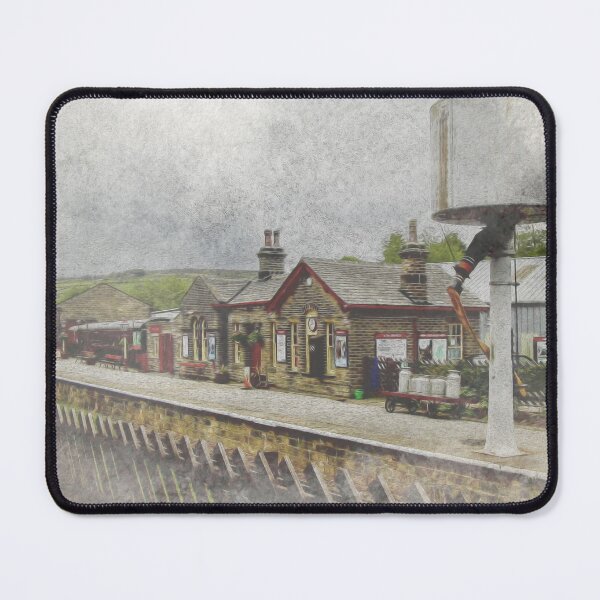 Item preview, Oxenhope Railway Station designed and sold by ArtworkNorth.