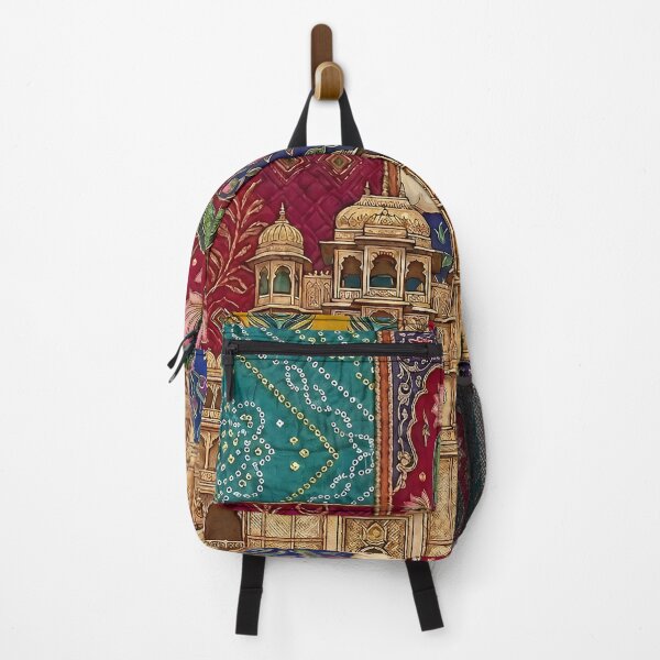 Item preview, City Palace Rajput Heritage Maximalist Pattern designed and sold by RajRang.