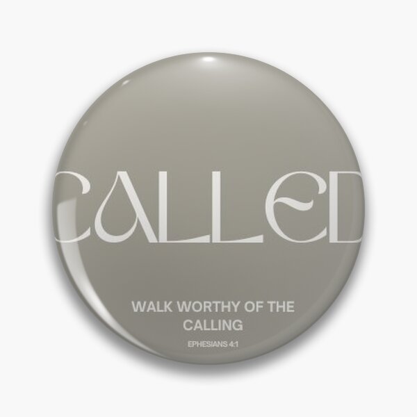 Item preview, Called Walk Worthy Of The Calling [grey] designed and sold by blackgoose6ix.