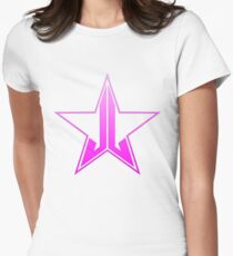 JEFFREE STAR COSMETICS LOGO Women's Fitted T-Shirt