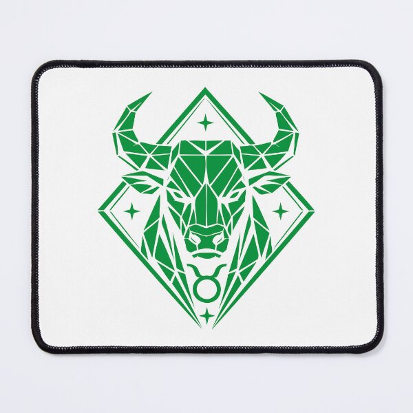 Item preview, Geometric Bull – Pure strength – Taurus zodiac sign designed and sold by ElvisU.