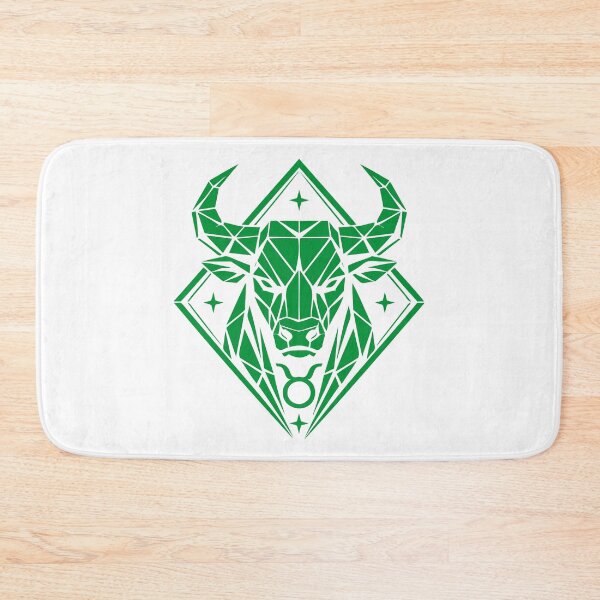 Item preview, Geometric Bull – Pure strength – Taurus zodiac sign designed and sold by ElvisU.
