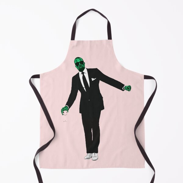 Item preview, Ye in a Black Suit Holding a Wine Glass - Alienated Hip Hop Icon designed and sold by ZERO-MIND.