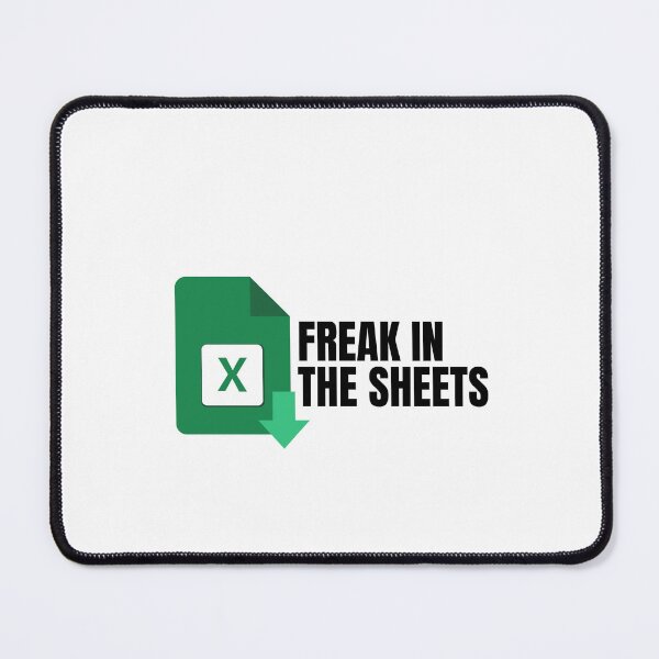 Item preview, Freak In The Sheets Excel Spreadsheet Accountant designed and sold by Dondonmart.