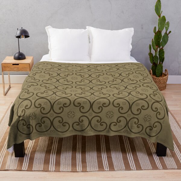 Item preview, Unusual pattern with snakes on a pale nut-colored background designed and sold by Cherevan.