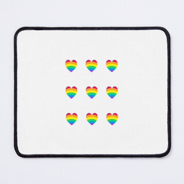 Item preview, Rainbow Hearts Pride Flags LGBT Gay Pack - gay pride designed and sold by Inspirationmotivation.