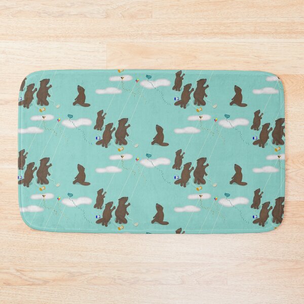 Item preview, Beavers flying kites designed and sold by Daniel Vasco.
