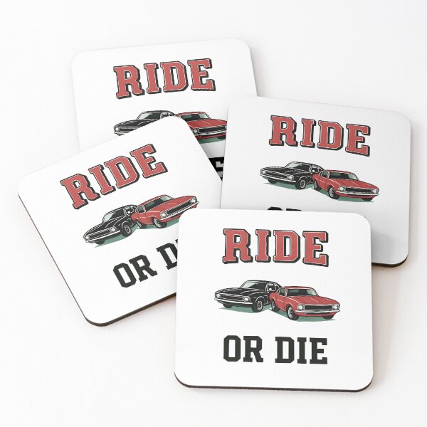 Item preview,  Ride Or Die - Retro American Muscle Cars designed and sold by A-M-G-Shop.