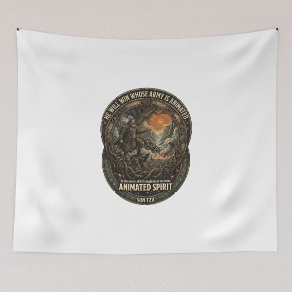 Item preview, The Art of War by SUN TZU "ANIMATED SPIRIT" designed and sold by SilentStrategyShop.