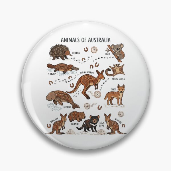 Item preview, Animals of Australia famous species from down under designed and sold by Lady-Frost.