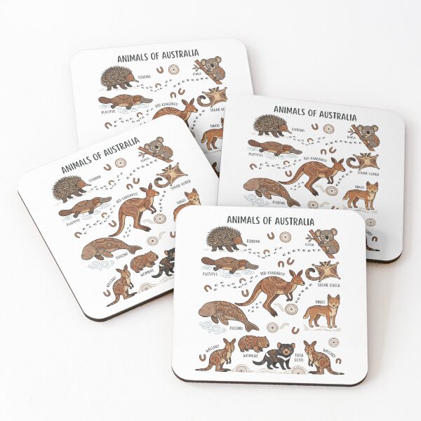 Item preview, Animals of Australia famous species from down under designed and sold by Lady-Frost.