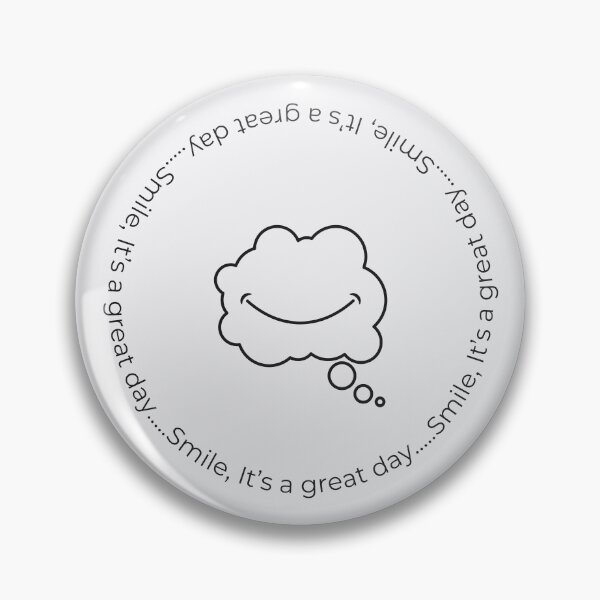 Item preview, Copy of Smile, It's a Great Day  - Minimalist Happy Design designed and sold by Très Joli Brothers.
