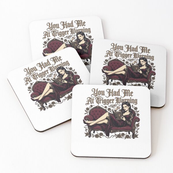 Item preview, You had me at trigger warning designed and sold by Lady-Frost.