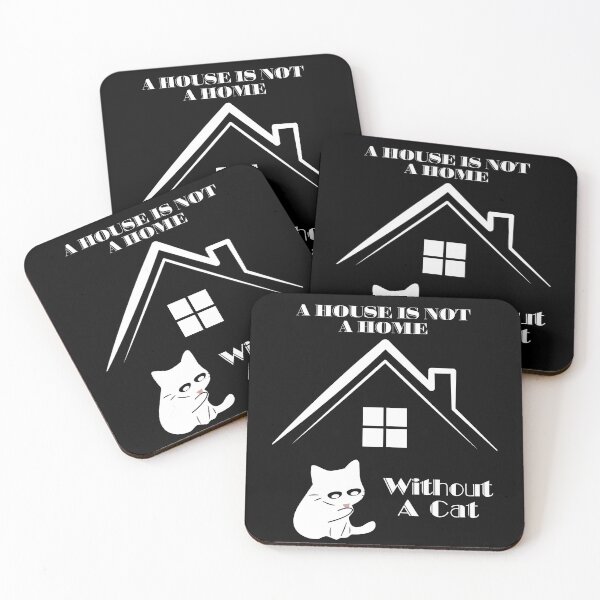 Item preview, A House Is Not A Home Without A Cat. designed and sold by Dinasshop.