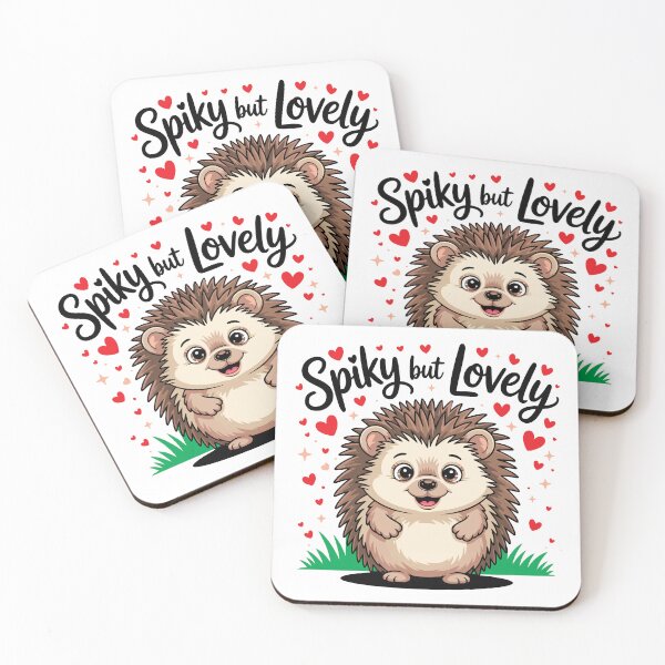 Item preview, Spiky but Lovely cute hedgehog designed and sold by DoraTora.