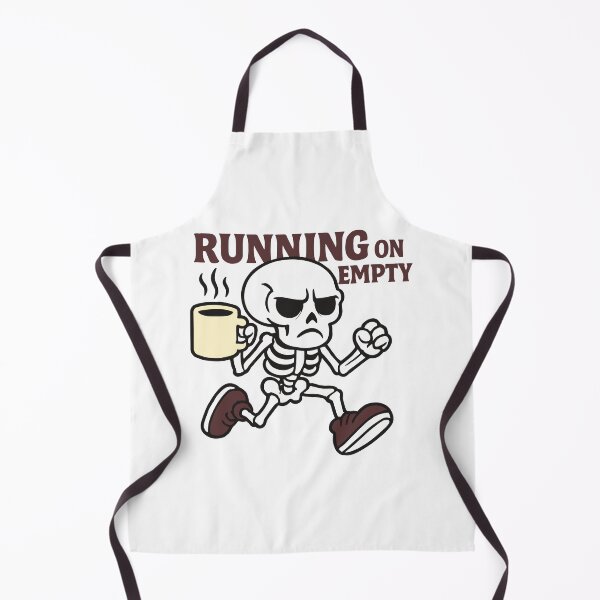 Item preview, Running on Empty Skeleton Coffee designed and sold by YZGraphics.