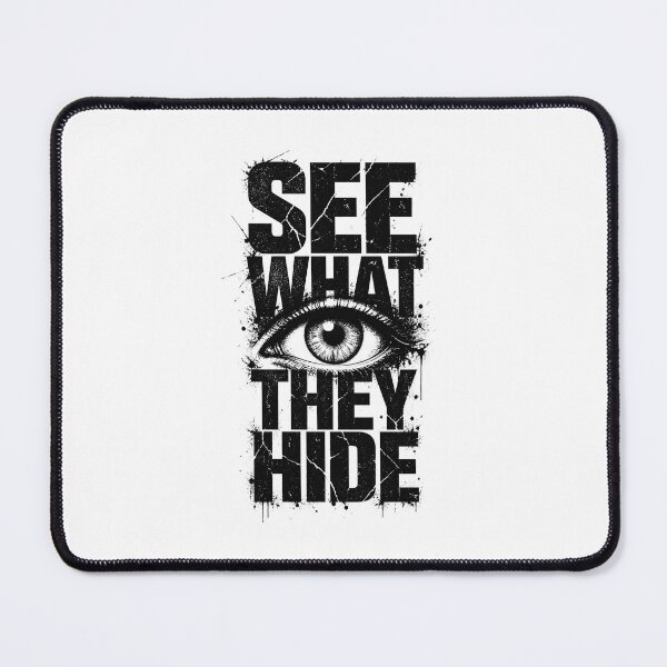 Item preview, See What They Hide Typography designed and sold by Anantha's Studio.