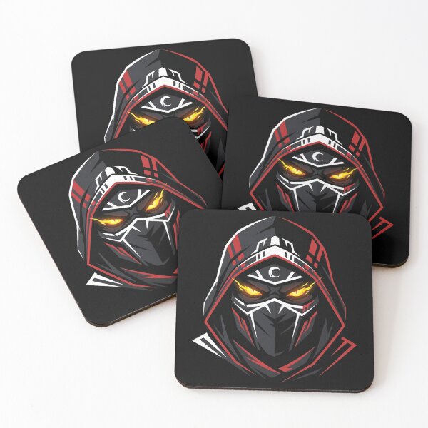 Artikelvorschau, Dunkle Ninja-Augen entworfen und verkauft von Stickersdevelop.