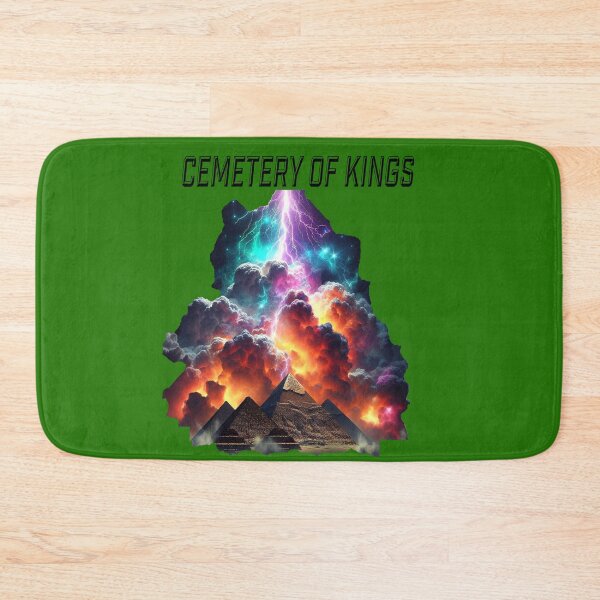 Item preview, Cemetery of Kings - Ancient Egypt Pyramid Storm Art designed and sold by MOHAMEDNOOR428.